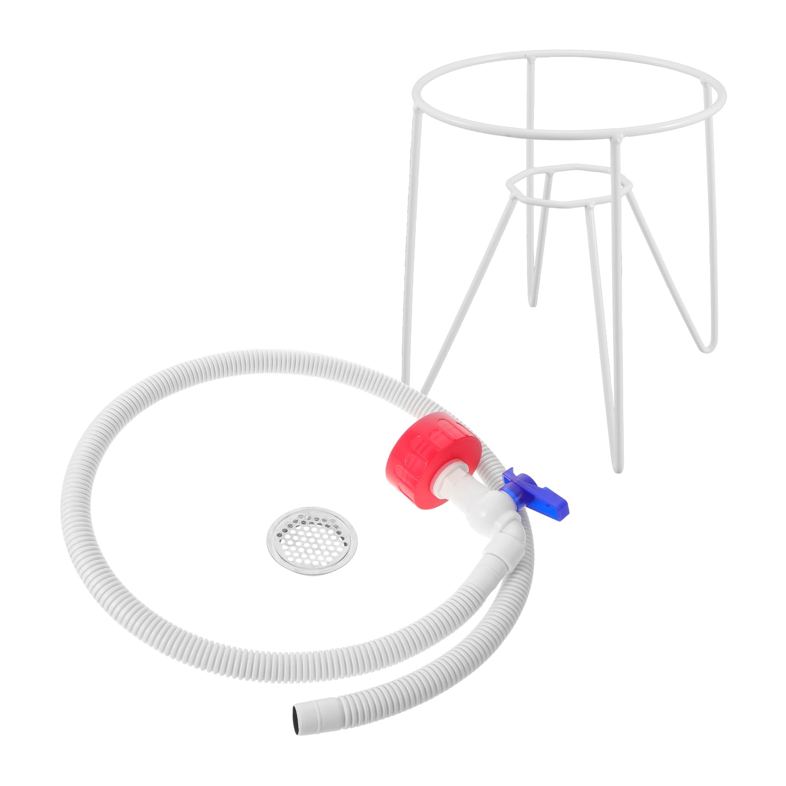 Porte-bouteille aquariophilie et support seau eau inversé anti-rouille renforcé