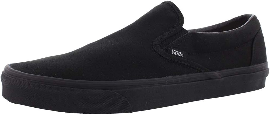 VansClassic Slip-On, Black Off White Checkerboard Size