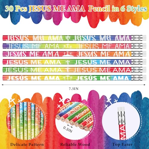 Set de 60 lápices con versículos religiosos Resurhang miniatura 3