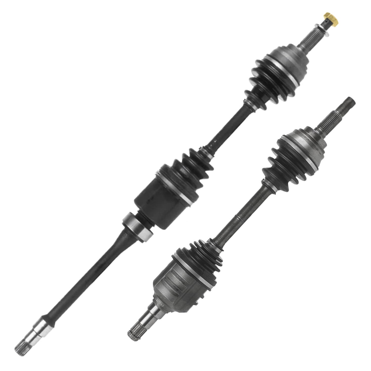 Detroit Axle - FWD Front 2pc CV Axles for 89-91 Toyota Camry 2.0L, 2 CV