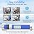 MewMore 100 GPD RO Membrane Filter with Housing, Replacement Reverse Osmosis Membrane Fit Home Under Sink RO Drinking Water Filter Purifier Filtration System with Wrench, 1/4" Fitting, Check Valve
