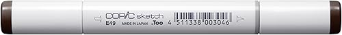 Miniatura 3 de Copic Markers E49-Sketch, corte oscuro, 1 unidad (paquete de 1)