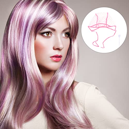 Lurrose 12 Peças Destacando Ponta de Metal Tingimento Salão de Tintura Feminino Destaque Suprimentos