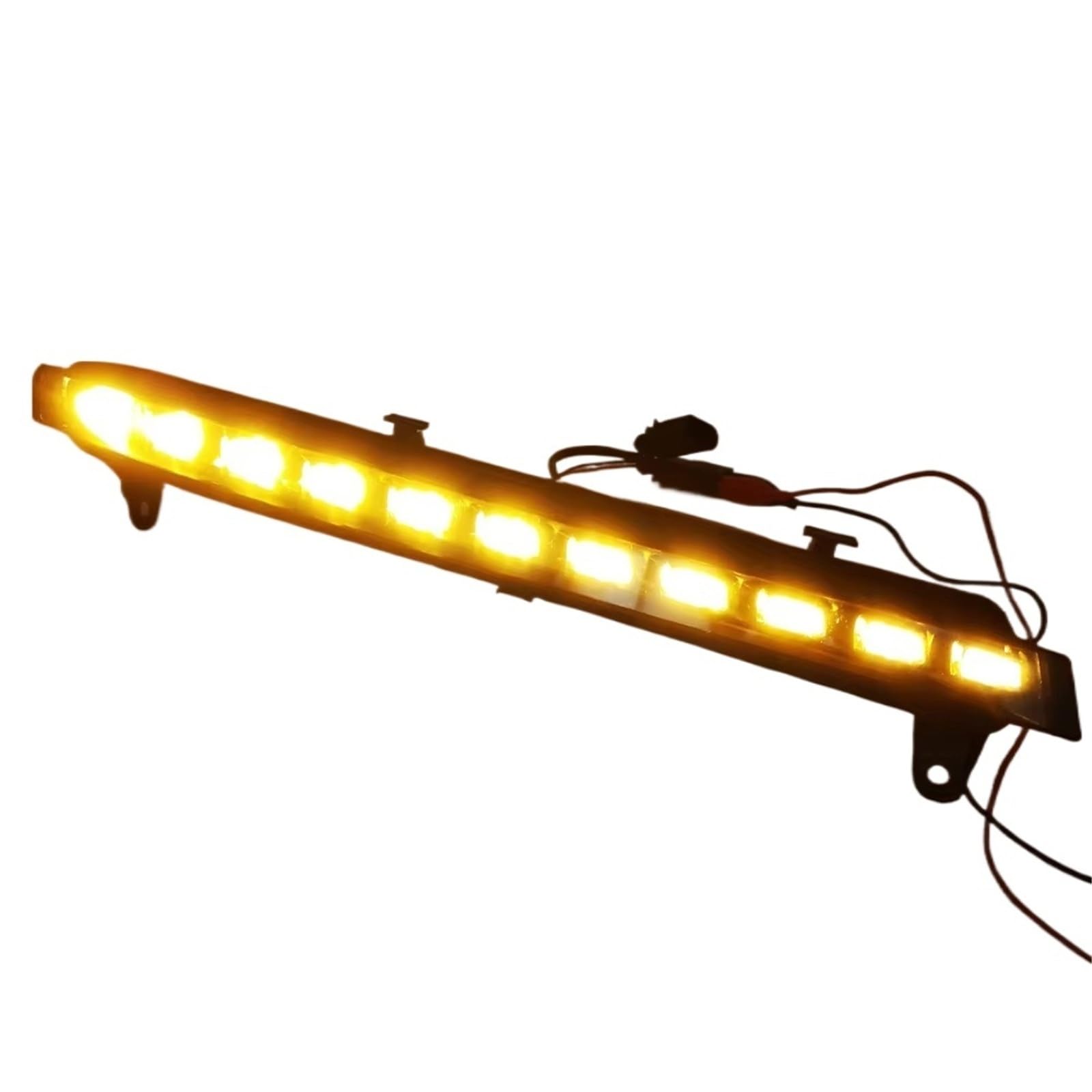 Veicolo Indicatori Direzione Luci Diurne A LED DRL Per Q7 2006 2007 2008 2009 Fendinebbia Indicatore Direzione Giallo(Dynamic turn signal,Only Right side)
