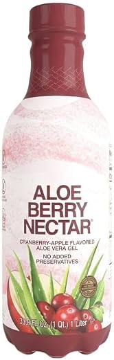 Aloe Berry Nectar - 1000 ml Aloe Vera Gel with Berry Flavour