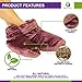 Mars Wellness Heated Microwavable Booties - Microwavable Socks Heated Booties for Women and Men - Herbal Hot/Cold Deep Slippers Women (Mauve)