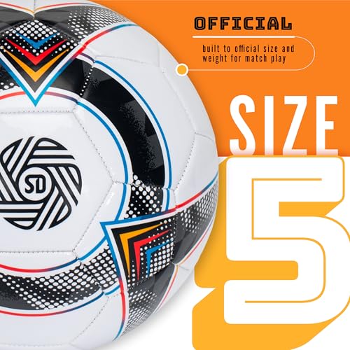 Image of Franklin Sports Official MLS Team Soccer Balls - Official Size 5 Soccer Balls - Regulation Size + Weight Soccer Ball for Kids + Adults - Boys + Girls Soccer Ball - Air Pump Included