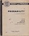 Schaum's Outline of Theory and Problems of Probability