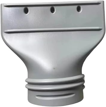 Flat Air Conditioning Exhaust Hose Adapter Air Conditioning Connector Exhaust Adapter For Mobile/Car Air Conditioning Leak-ProofFlat nozzle air vent