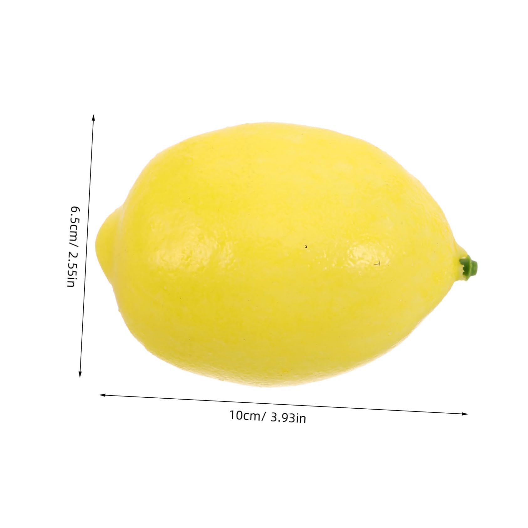 Unomor Realistic Faux Lemon Car Antenna Topper Cute Roof Decoration for Vehicles Adorable Automotive Ornament Durable Accessory for Cars and Suvs