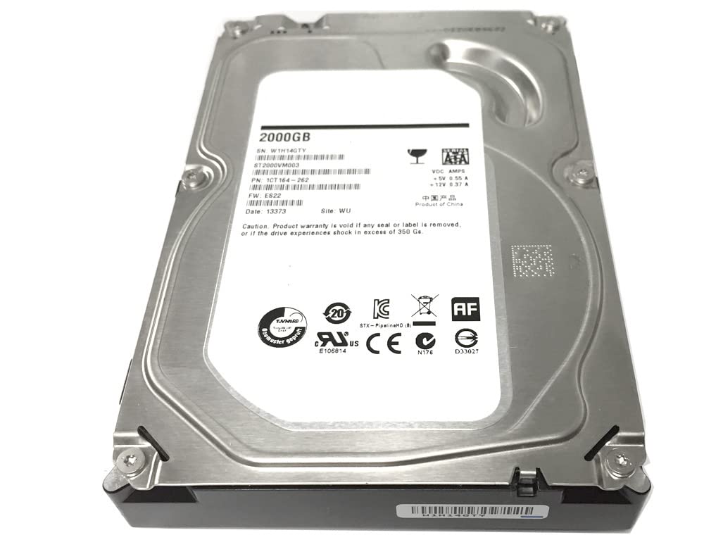 MDD MAXDIGITALDATA Pipeline HD ST2000VM003 2TB 5900RPM 64MB Cache