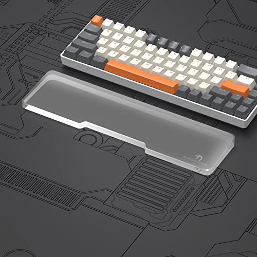 SELORSS Acrylic Keyboard Wrist Rest - Compact - Mechanical Keyboards Ergonomic Palm Rest for Computer Keyboard,Wrist Pad for Laptop, Office & Home-Easy Typing by SELORSS - Used condition - CA$17.99