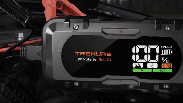 Avviatore Auto YaberAuto 6000A - Power Bank 26800mAh, Ricarica 65W, Per Auto E Diesel - Foto 3