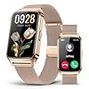 Fitness Tracker Watch for Men Women, Activity Tracker for iPhone and Android with Step Counter, Calorie, Sleep Monitor, 110+ Sports Modes, IP68 Waterproof Smartwatch (Minimalist, Gold, 1.57)