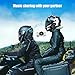FreedConn 2pcs TCOM-SC Motorcycle Intercom Headset Speakers,2-3 Riders Helmet Bluetooth Intercom, Universal Communication Systems with Music Sharing/LCD Screen/FM Radio/Mobile Phone/GPS/Waterproof