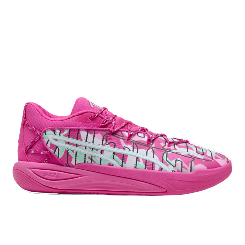 PUMA Womens Stewie 4 Timeless Basketball Sneakers Shoes - Green