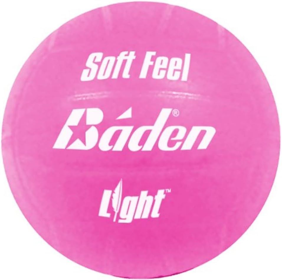 Baden Soft Feel Volley Ball, Pink, 5