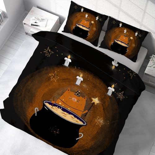 Parure de lit chaton 160x200, le cadeau idéal pour un anniversaire d'enfant