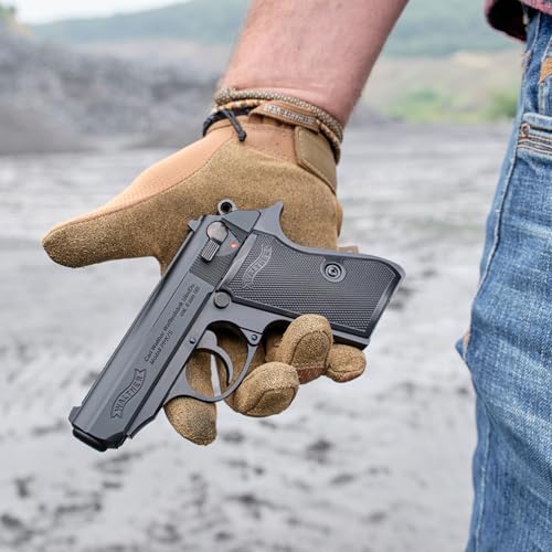Walther Airsoft Pistole PPK/S, Federdruck Waffe mit < 0,5 Joule, inkl. 100 x 6 mm BB Soft-Air Kugeln