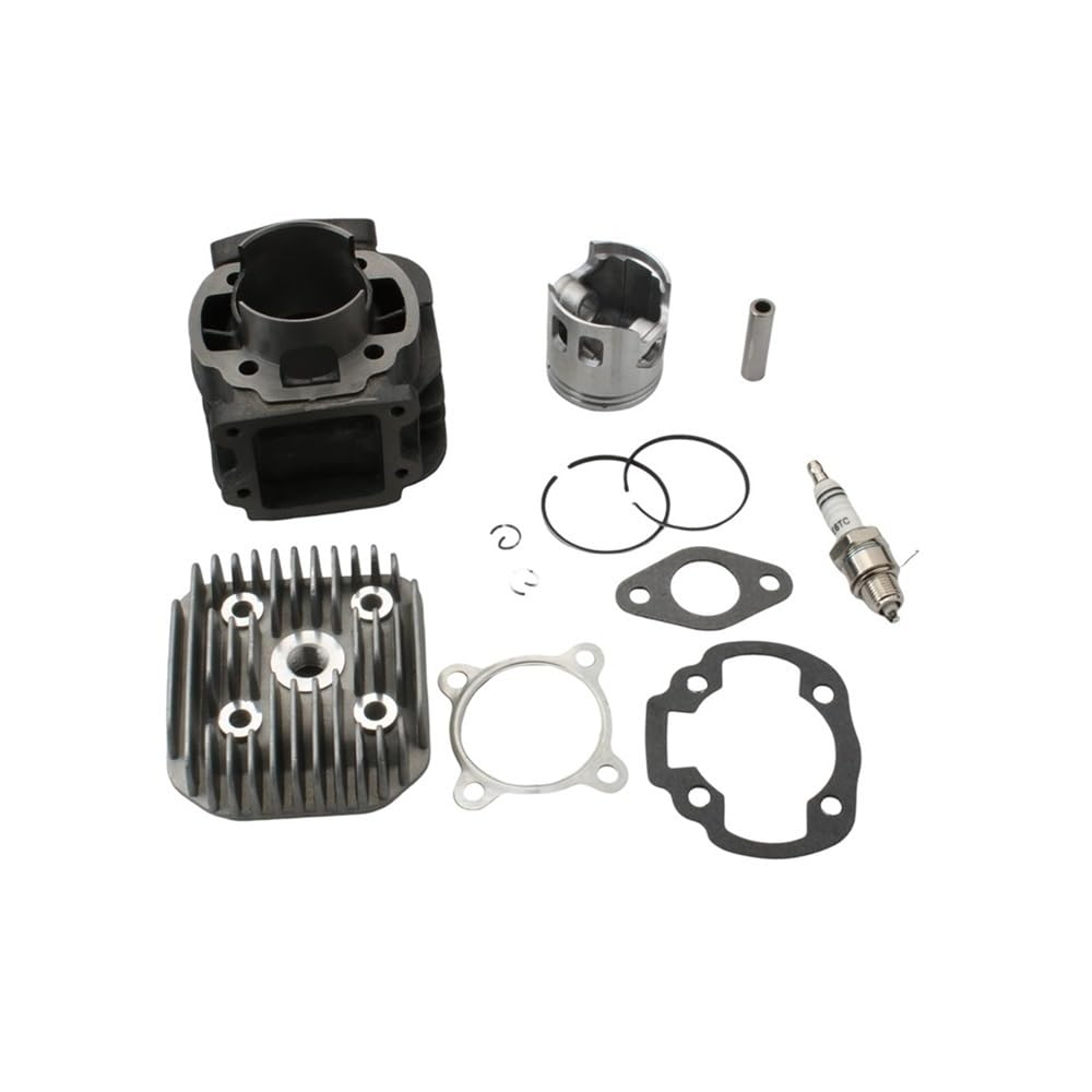 Kit cylindre 70cc avec vilebrequin de course pour MBK 50cc 2T alésage 47mm axe 10mm