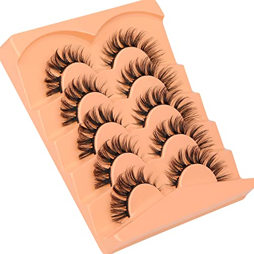 Lash Clusters Natural False Eyelashes Mink Individual Lashes Wispy Fluffy Eyelashes Diy Lash Extensions Multipack By Eefofnn #TOP5