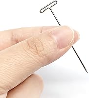 Vista 4 de Alfileres en T, paquete de 50 unidades de 2 pulgadas - Alfileres en T para tejer, pelucas, costura y pared de oficina