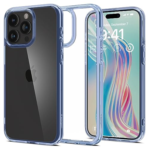 Spigen �y�n��18�N�̋Z�p�́z iPhone 15 Pro Max �P�[�X �N���A �X�g���b�v�z�[�� �ČRMIL�K�i �E���g���E�n�C�u���b�h ACS07046 (�X�J�C�E�N���X�^��)