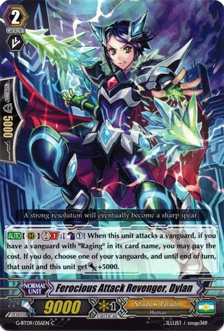 Cardfight!! Vanguard TCG - Ferocious Attack Revenger, Dylan (G-BT09/056EN) 