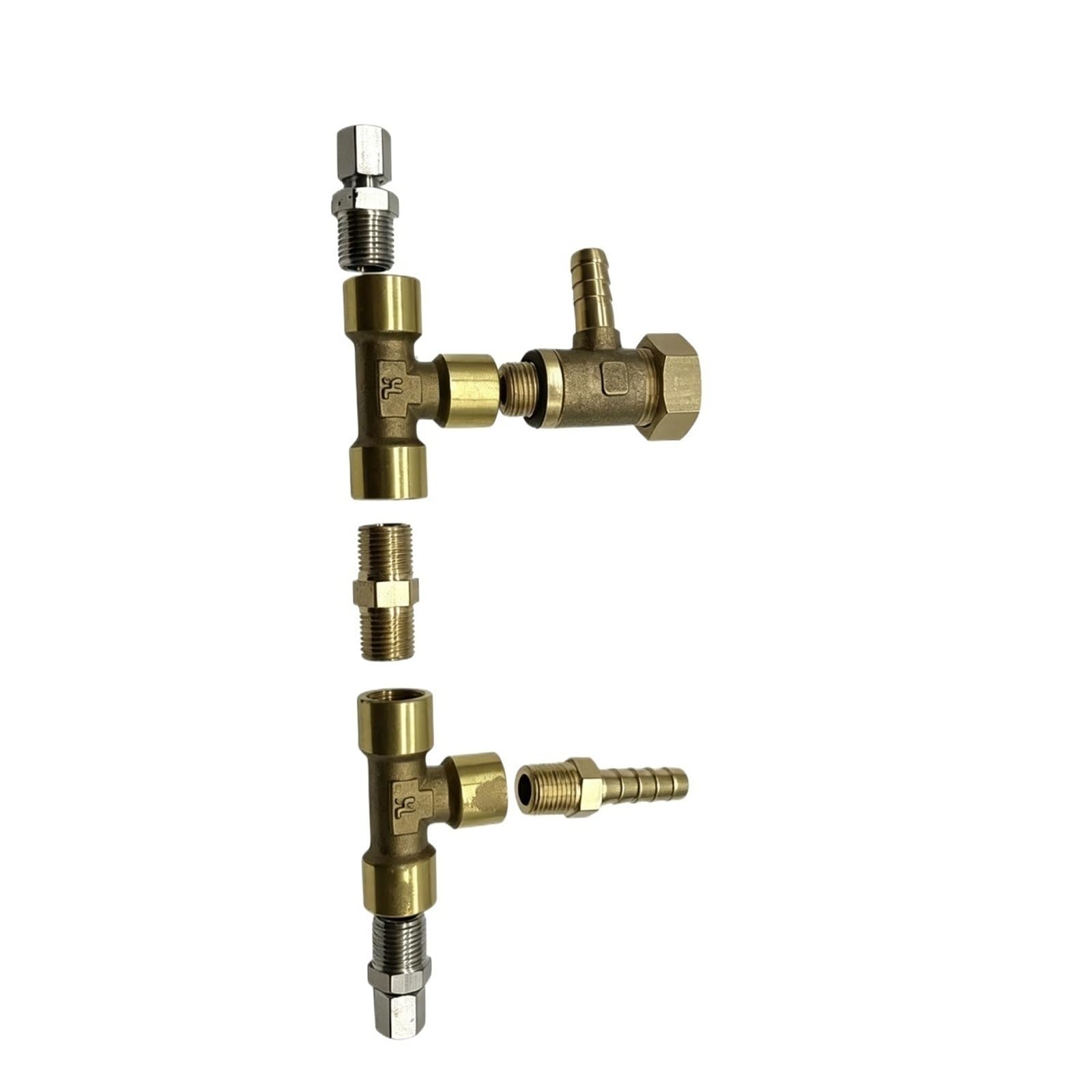 Valvola Di Sicurezza for Macchina for Caffè Espresso Manometro Caldaia 9BAR Valvola Limitatrice Di Pressione, Kit Di Retrofit OPV, Accessori Di Ricambio for Macchina Da Caffè