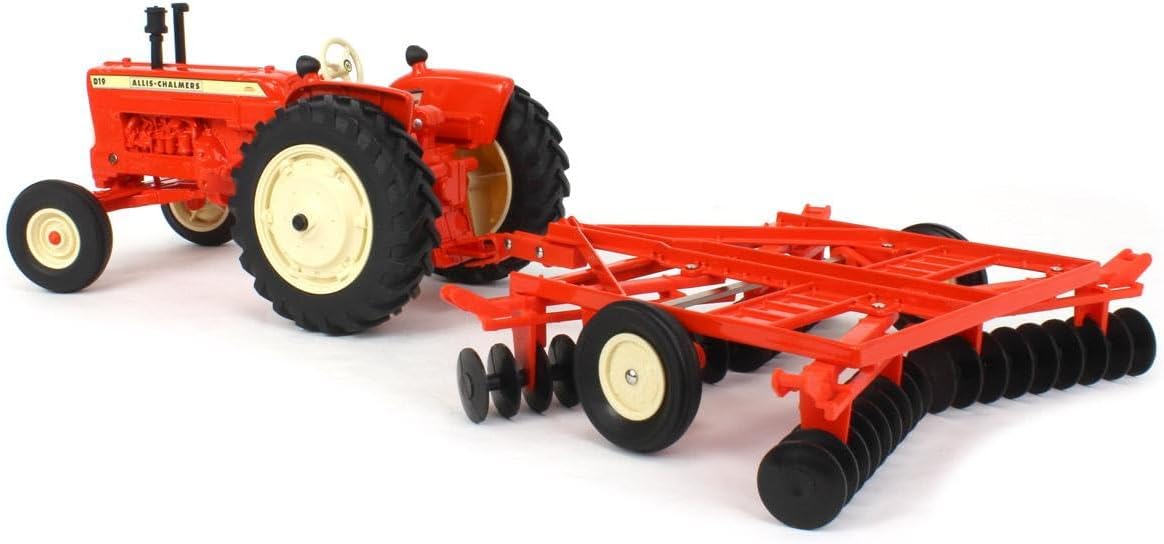 ERTL 1/16 Allis Chalmers D-19 Tractor with Disk Harrow 16441