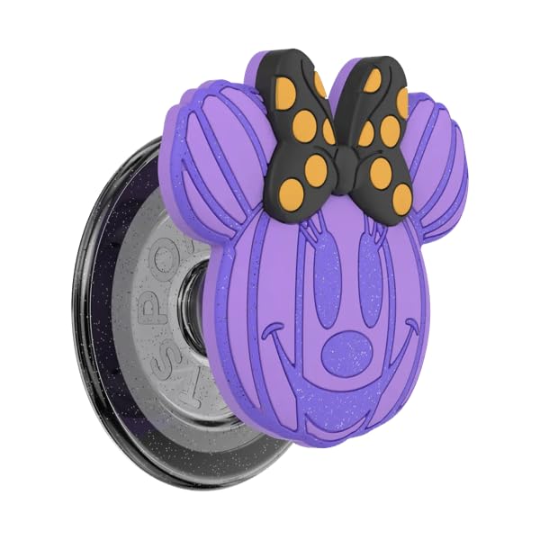 PopSockets Supporto magnetico per telefono MagSafe, Minnie Pumpkin | Rimovibile, per Kindle, Android, iPhone, con magnete, Disney, Topolino, Minnie
