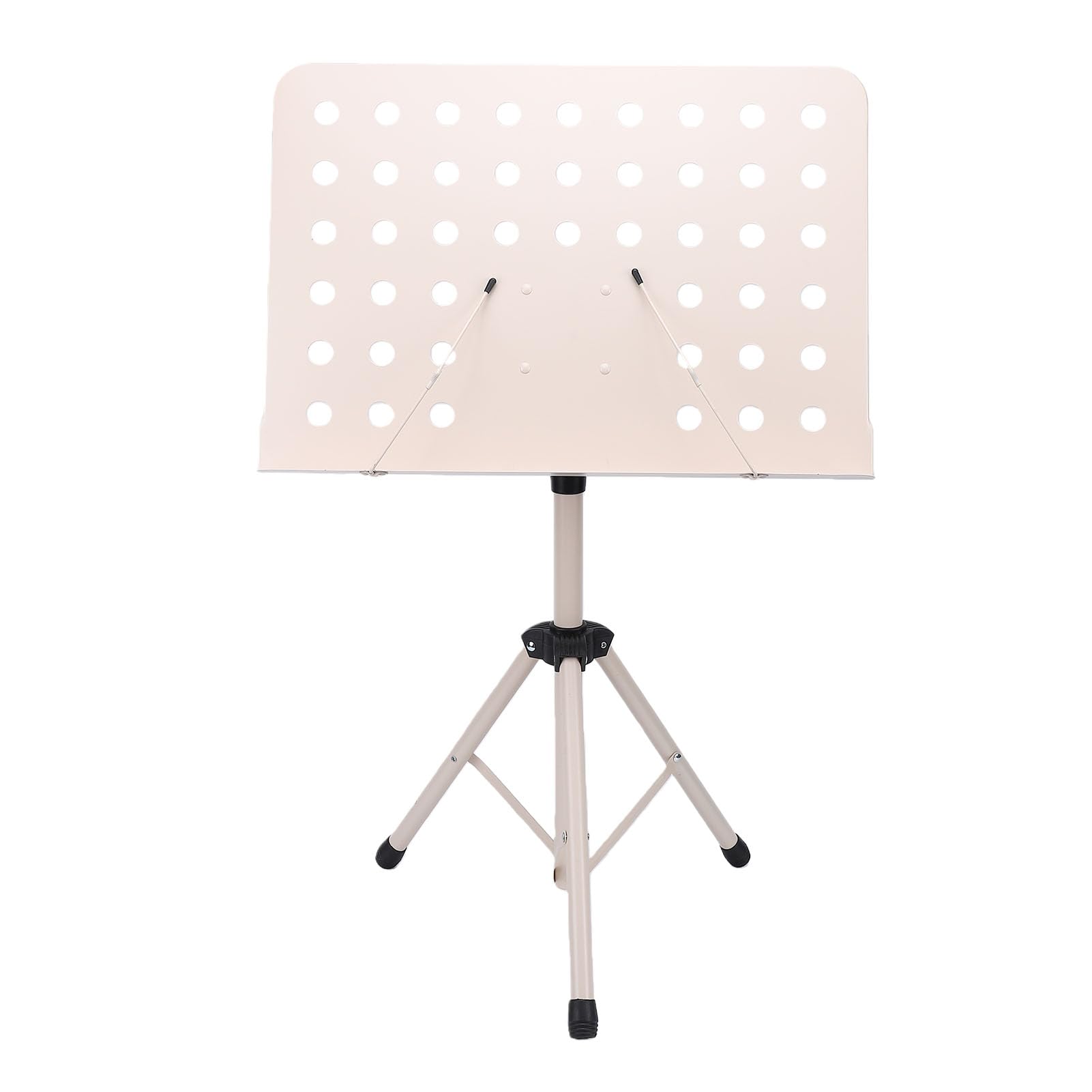 Karlak Leggio Regolabile per Spartiti e Tablet con Design Portatile per Viaggi e Scuola Beige 80-147,5 Cm
