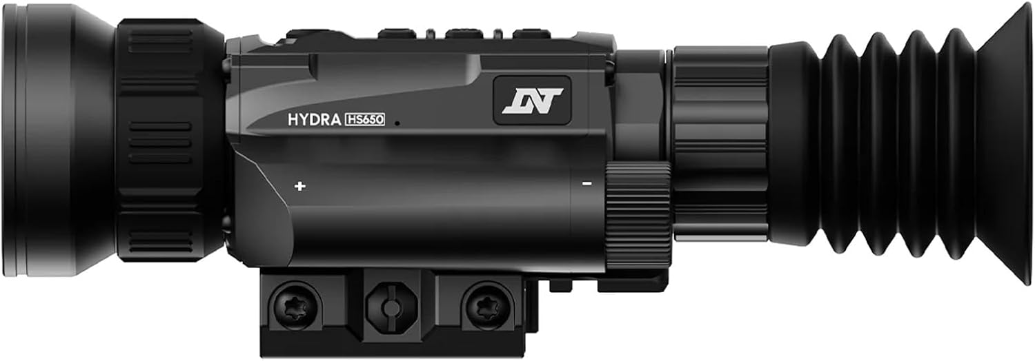 DNT Optics HS650 - Hydra 640×512 50mm Multi-Function Thermal Scope - Standalone Scope, Clip-On, Handheld Monocular