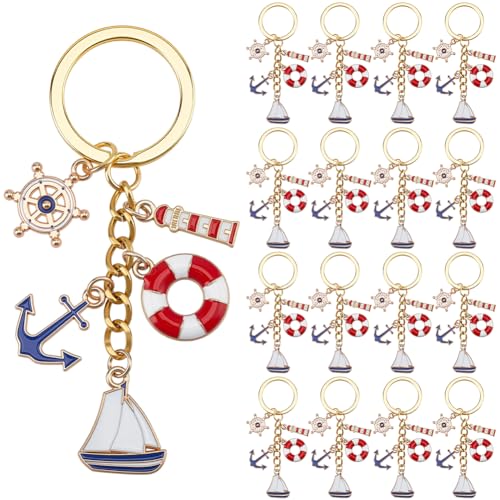 Pendentifs bateau et phare d'été parfaits comme cadeau d'invité - 2