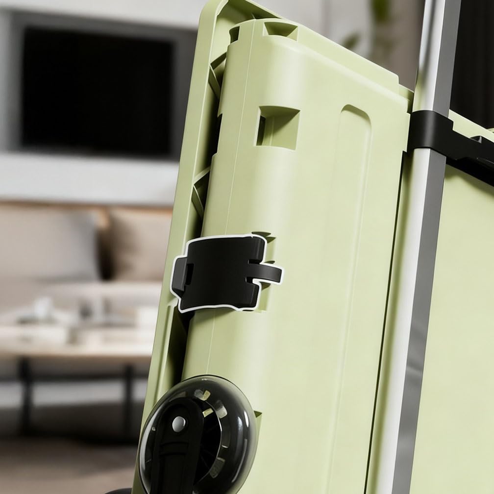 Schwerlast-Klappkarre Zusammenklappbarer tragbarer Treppensteig-Einkaufswagen mit Rädern for zu Hause Paletten- und Transport auf Rädern(Grigio)