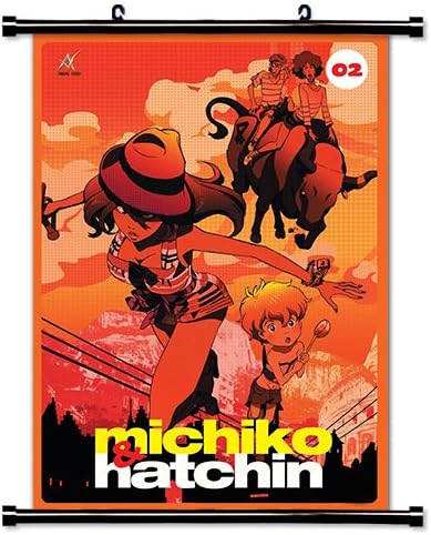 Michiko and Hatchin Anime Fabric Wall Scroll Poster (16 x 23) Inches.[WP]-Michi-1