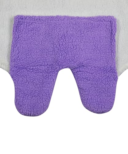 Image of New Born Multi-Purpose Baby Boy's and Baby Girl's Blanket and Sleeping Bag (Purple, 0-6 Months)