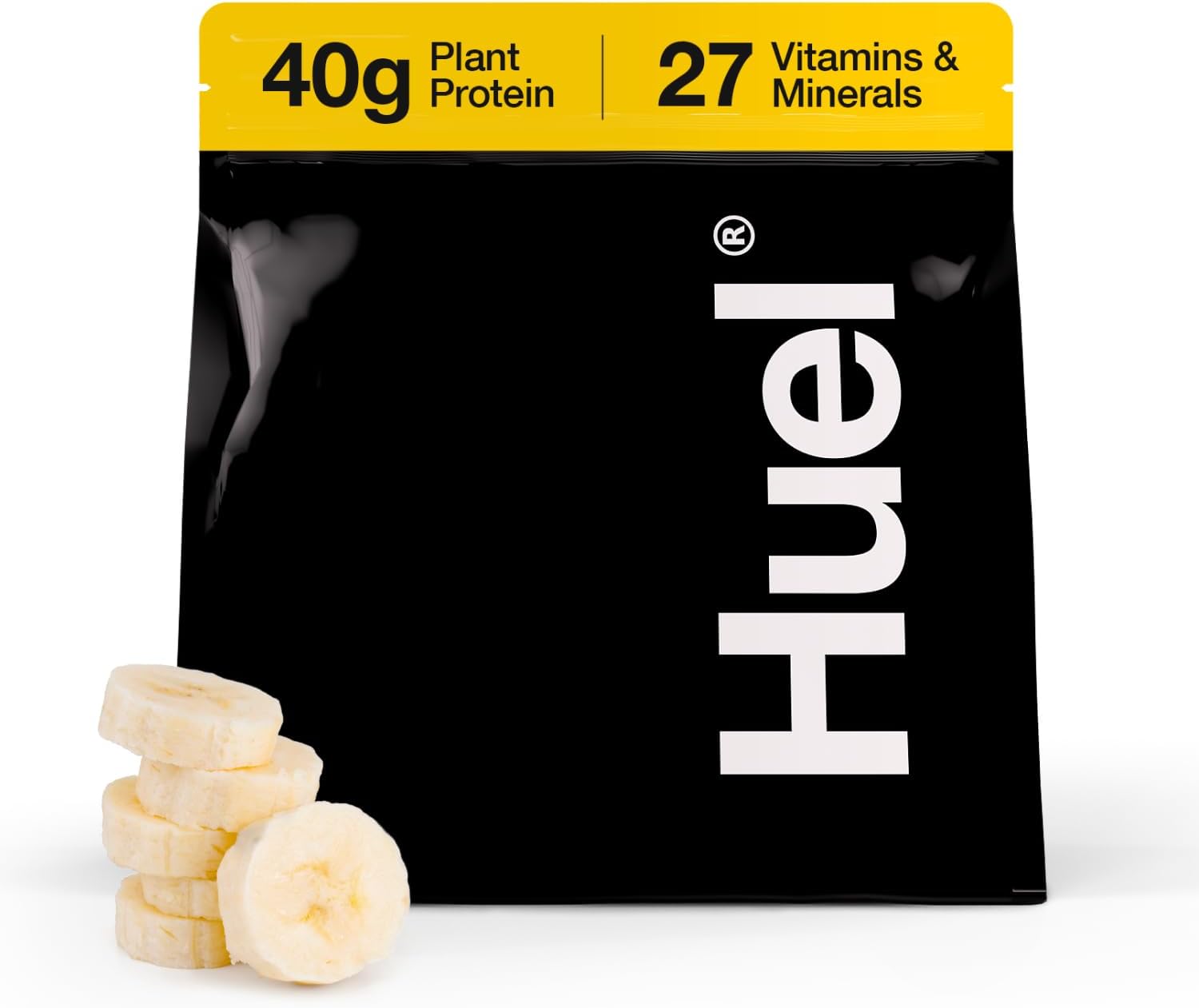 Huel Black Edition Protein Powder Meal Replacement Shake Banana withLastFuel Scoop 34