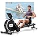 Rowing Machine, DMASUN Upgrade Magnetic Rowing Machines for Home Gym with 16/32 Levels Quiet Resistance - 350LB Capacity Rower Machine with App Compatible & Comfortable Seat, Double Slide Rail