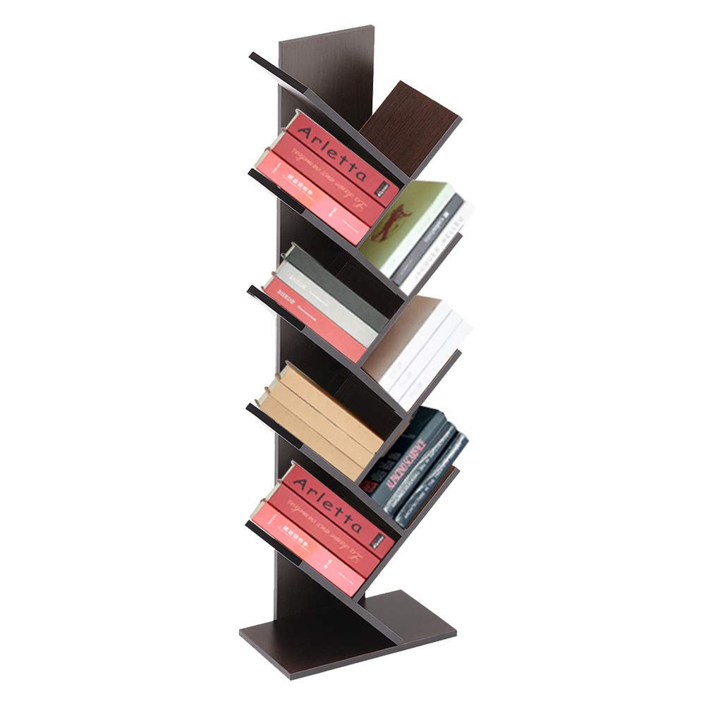 Buy INMOZATA Tree Bookshelf Organizer, 9Tier Floor Standing Small