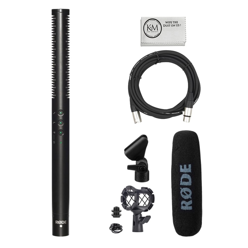Amazon.com: Rode NTG4+ Shotgun Microphone Bundled with