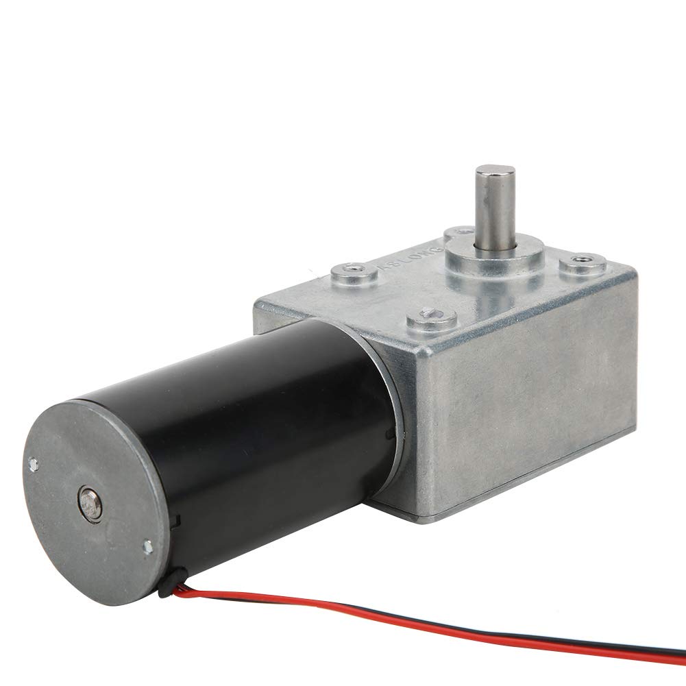 Fafeicy Motoriduttore A5882-45 Mini Motoriduttore con Riduttore di velocità CC 24 V 30 W per Accessori Elettrici, Compatto con Rapporto di Riduzione 176, Ideale per Progetti Fai da Te e Uso