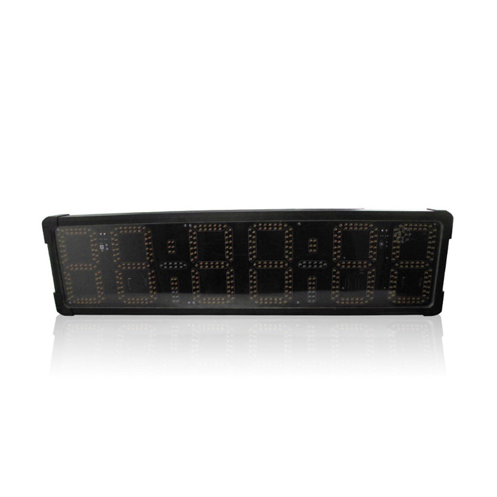 Countdown Timer, Orologio da maratona da 8 pollici a 6 cifre Orologio da esterno a doppio lato grande Orologio da esterno impermeabile Orologi in tempo reale(Green Double-sided)