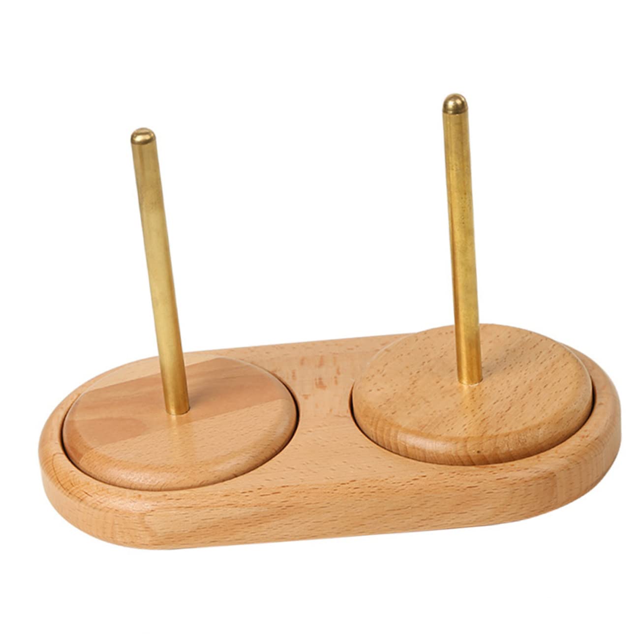 Porte-Fil Bois Support De Bobine pour Fils à Coudre Et Cordons De Design Compact Et Pratique pour Organiser Votre Matériel De Couture Et Loisirs Créatifs