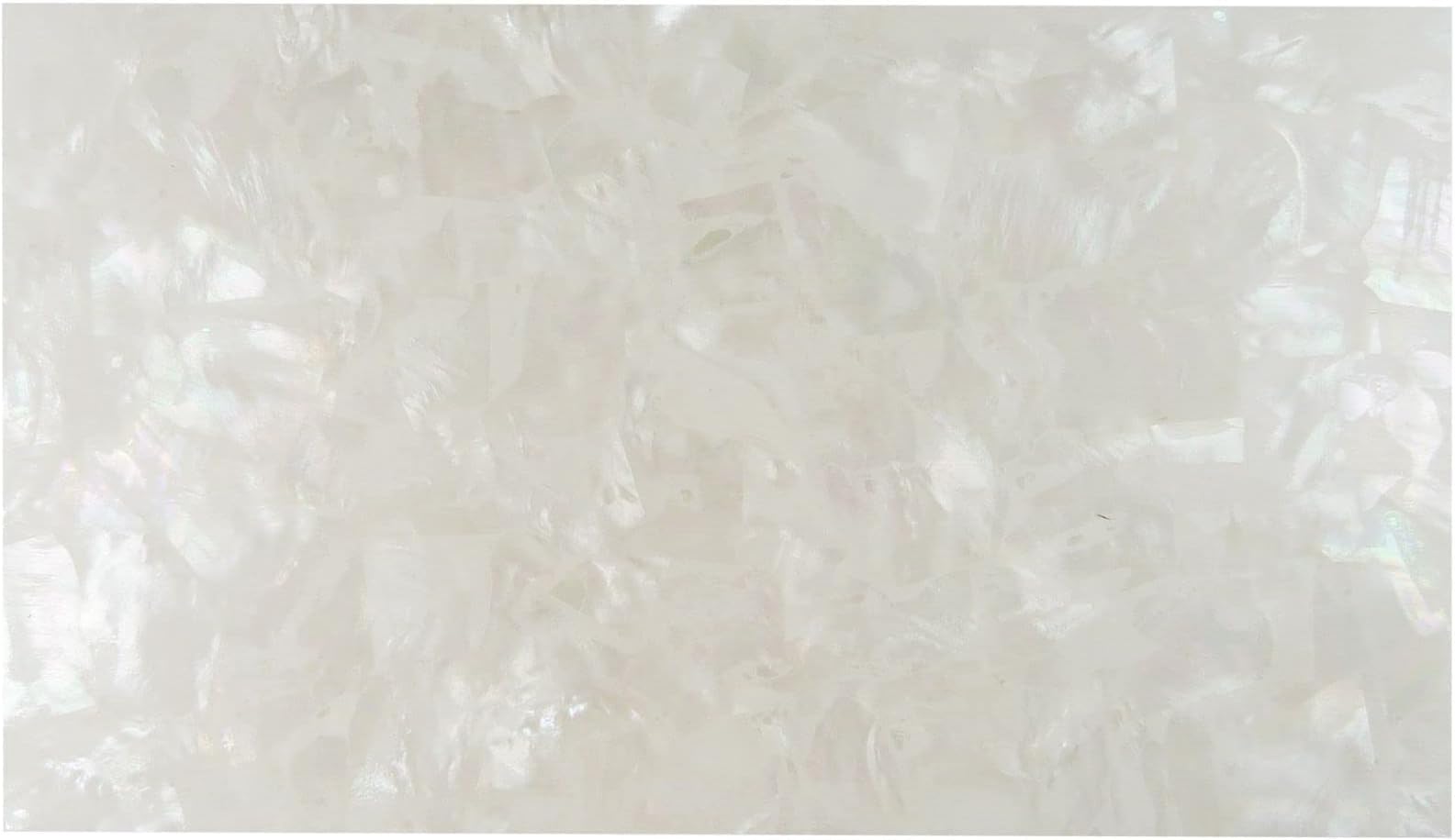 White Mother of Pearl Laminate Shell Veneer (Shard Pattern) (240x140x0.15mm)