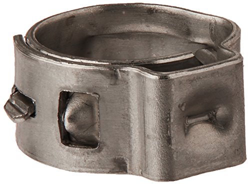 Oetiker 16700002 Stepless Ear Clamp, One Ear 5 mm Band Width, Clamp ID Range 6.8 mm (Closed) - 8 mm (Open) (Pack of 50)