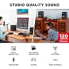 M-AUDIO BX3 Pair Bluetooth Studio Monitors Bundle with Headphones for Studio Recording, Music Production, Podcasting, Streaming