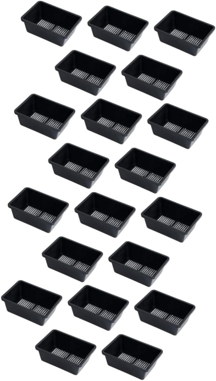 20pcs Plant Nursery Tray Germination Tray for Growth Lightweight and Easy to Use for Vegetable and Flower Breeding