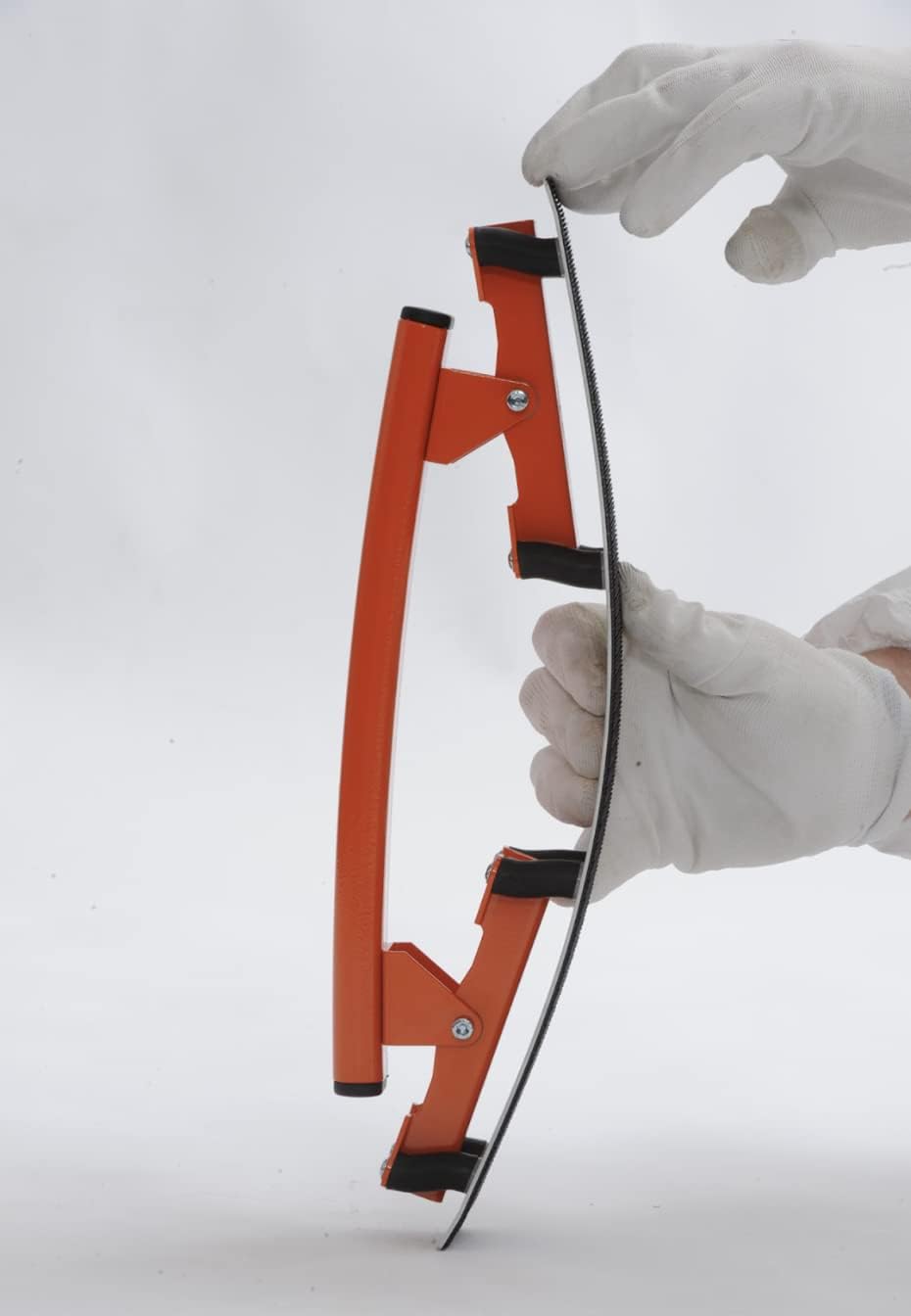 Flexible filler spatula Flexisander FFK040071, 15 1/2 x 2 3/4 in, designed for applying filler to curved and flat surfaces, suitable for vehicle body repairers, shipbuilders, composite, building, cars