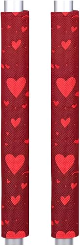 Miniatura 8 de Pardick Juego de 2 cubiertas para manija de puerta de refrigerador con diseño de huevo de Pascua, asas lavables para cocina, protector de decoración